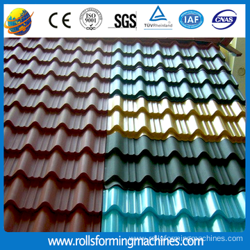 Glazed Tile Steel Roofing Sheet Machine