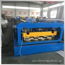 Floor support plate roll forming machine